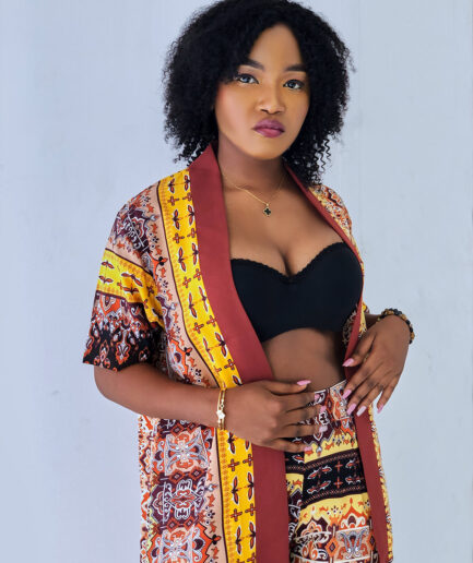 Kimono Gown with Short