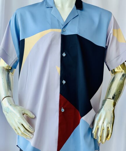 Sky blue Shirt and Short